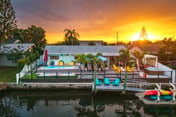 NEW! Waterfront Fun House - Kayaks, Pool, Hot Tub